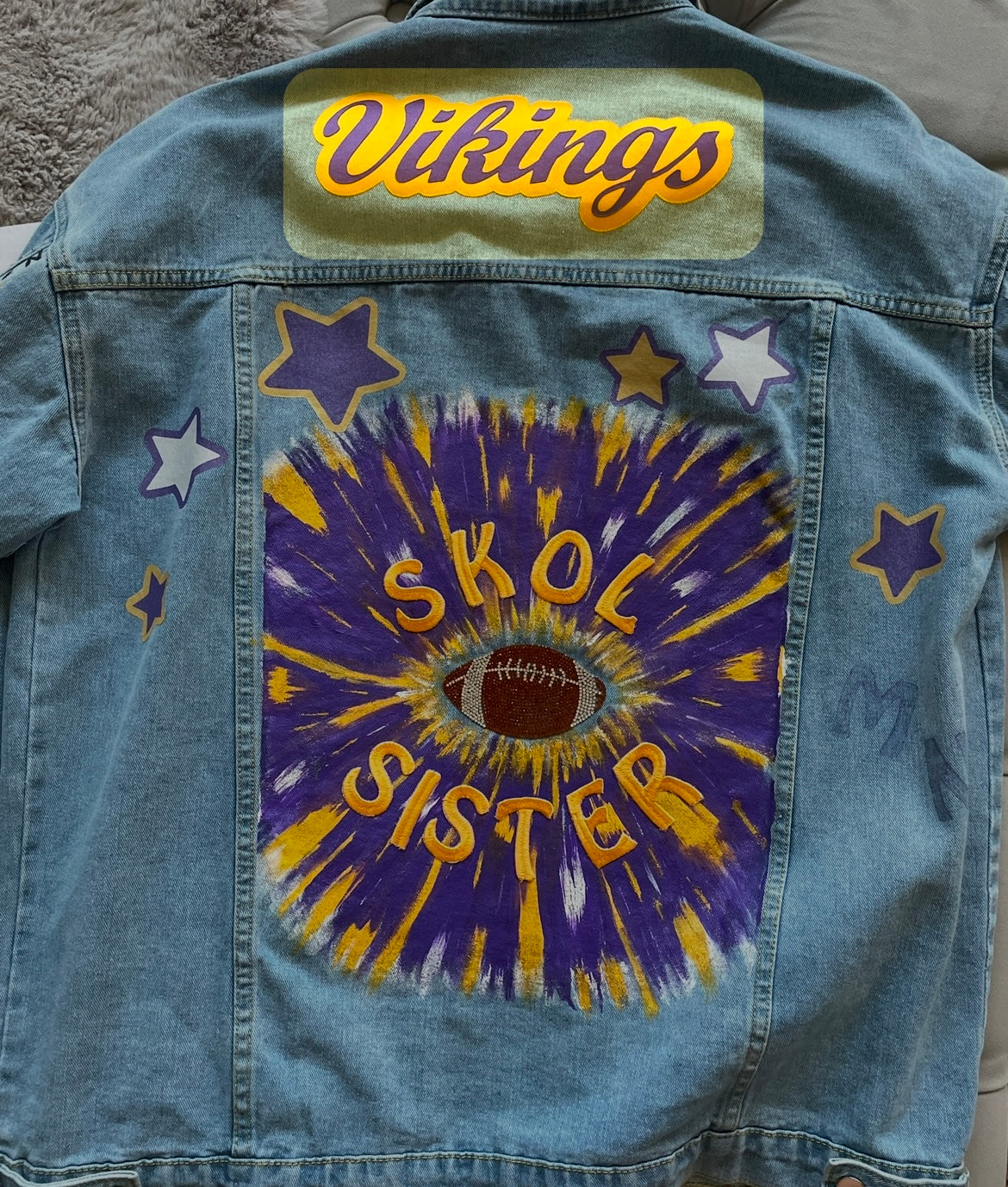 Painted Denim Jacket