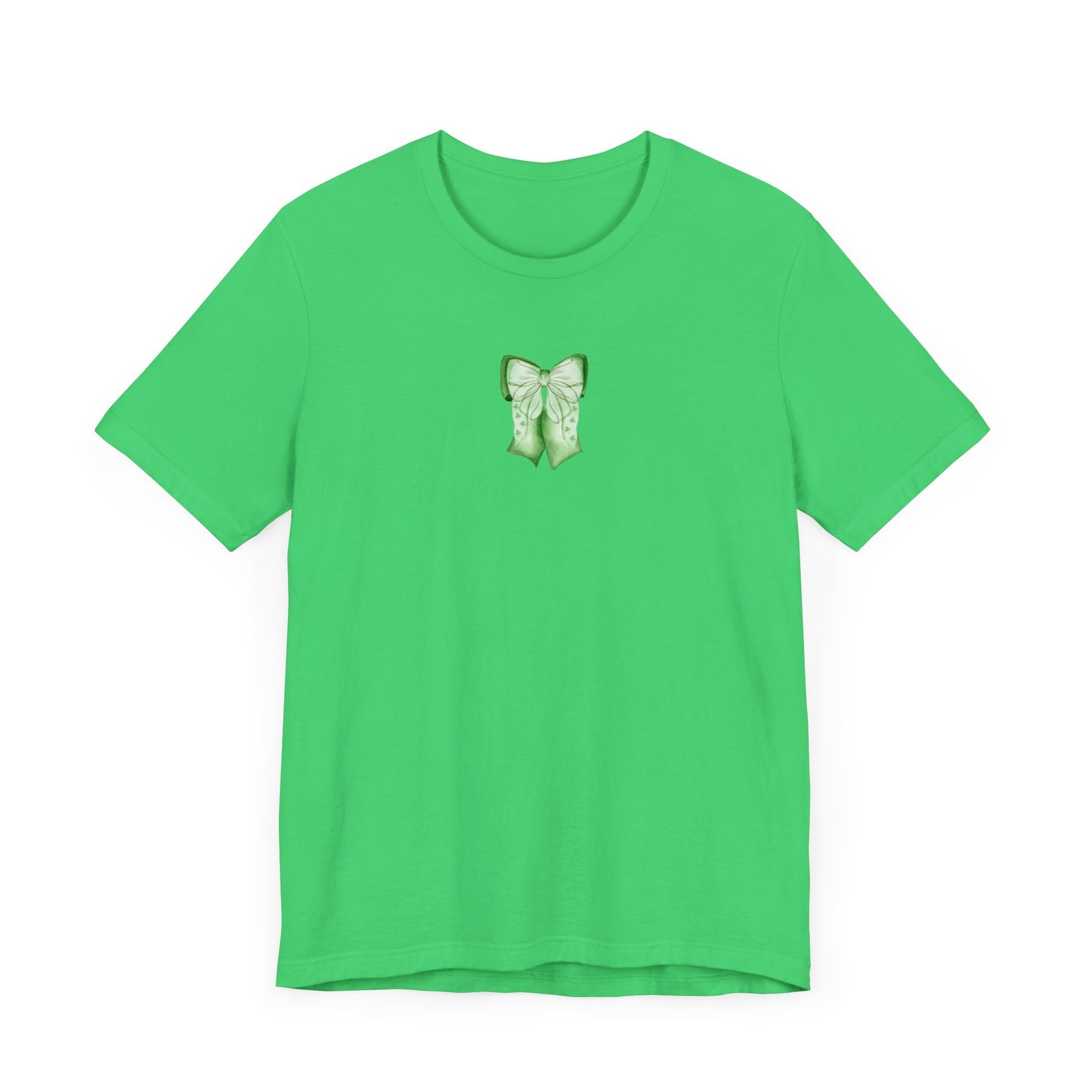 Tiny Bow with clover