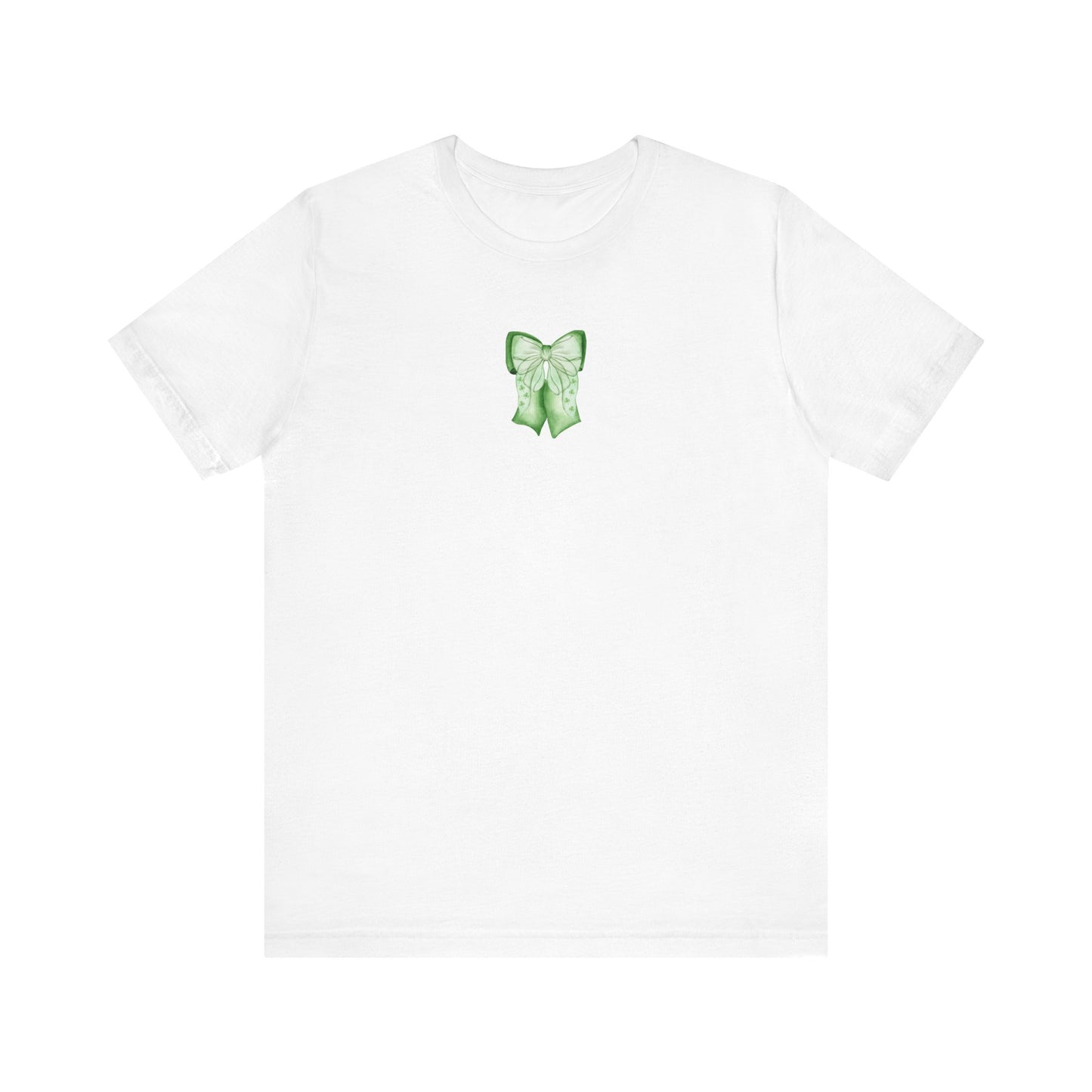 Tiny Bow with clover