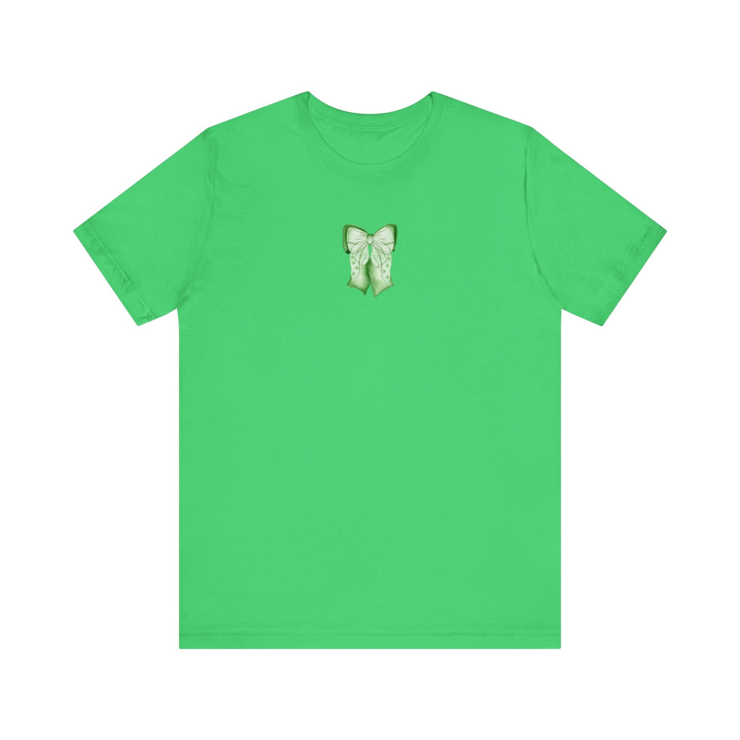 Tiny Bow with clover