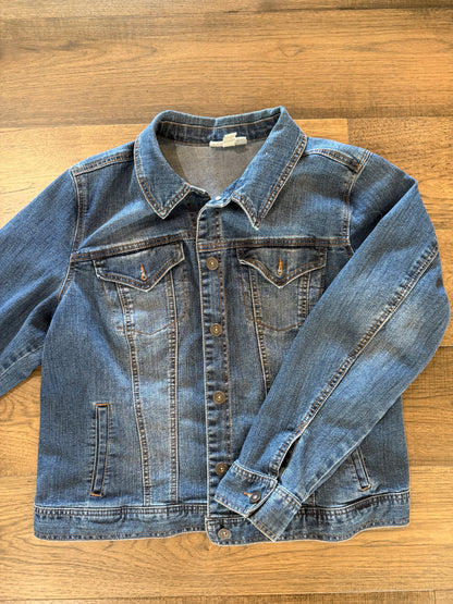 Embroidery like Denim Jacket