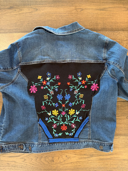 Embroidery like Denim Jacket